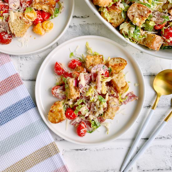 Grinder Panzanella - Recipe photo by Theyummymuffin