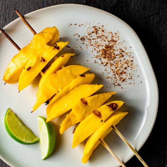 Grilled Mango - Recipe photo by Went Here 8 This