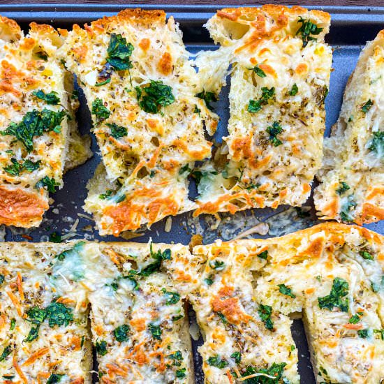 How to Make Garlic Bread - Recipe photo by TastefullyGrace