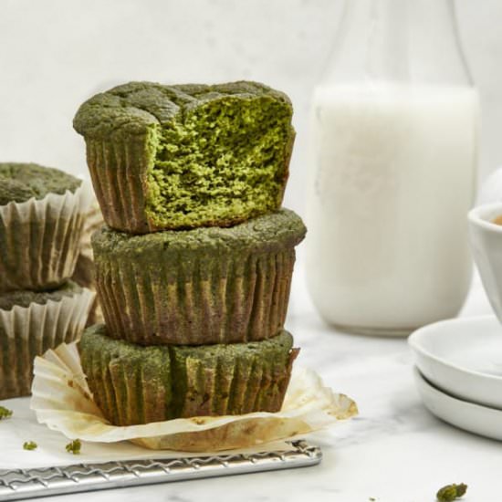 Spinach Banana Blender Muffins - Recipe photo by erinliveswhole