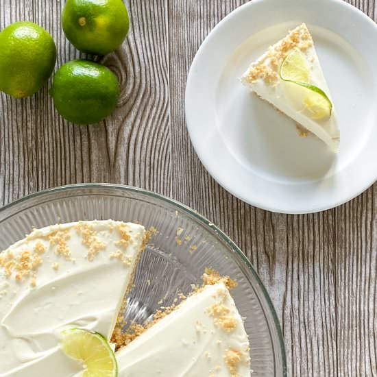 No-Bake Key Lime Cheesecake - Recipe photo by northernginger