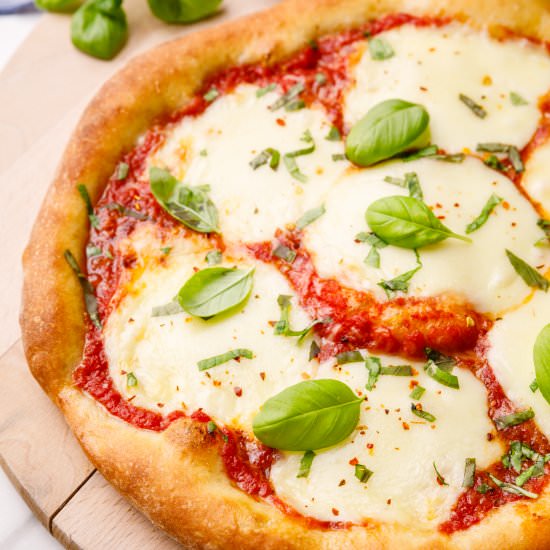 Margherita Pizza - Recipe photo by AllThingsMamma