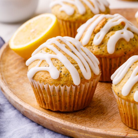 Lemon Poppy Seed Muffins - Recipe photo by AllThingsMamma