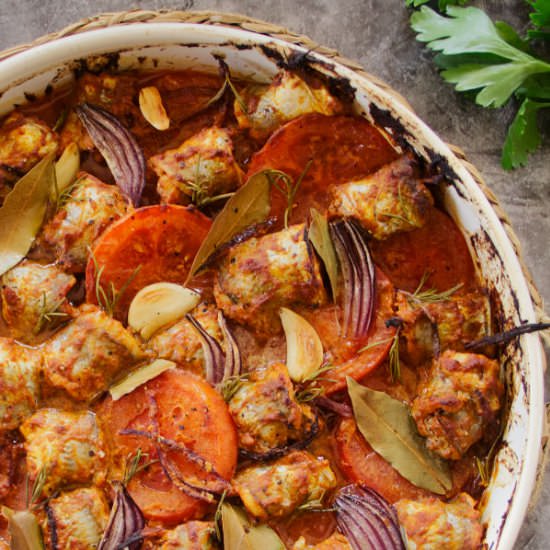 Mediterranean Fish Casserole - Recipe photo by The Spanish Radish