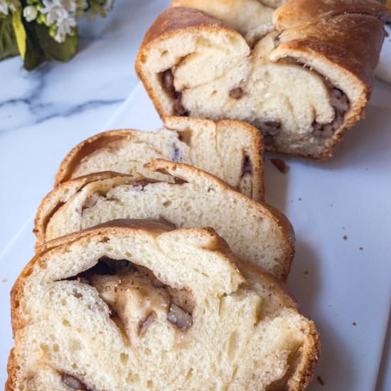 Nutmeg and Pecan Sweet Bread - Recipe photo by One Hot Oven