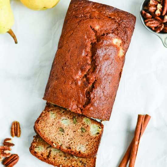 Pear Pecan Bread - Recipe photo by homesweetfarmhome