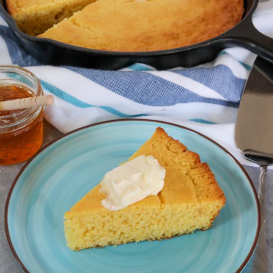 The Best Cornbread - Recipe photo by Man Meets Oven