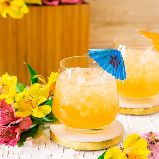 Barbados Rum Punch - Recipe photo by Burrata and Bubbles
