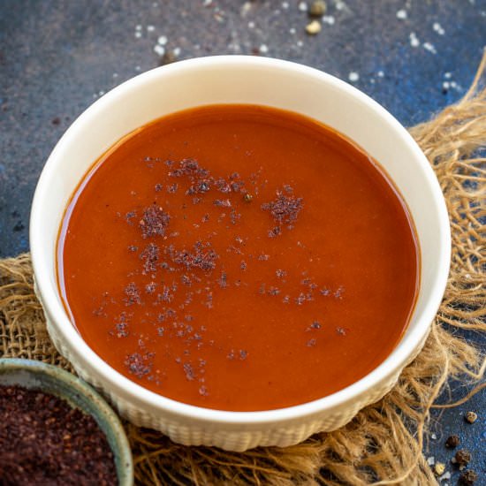 Sumac Vinaigrette - Recipe photo by Whiskaffair