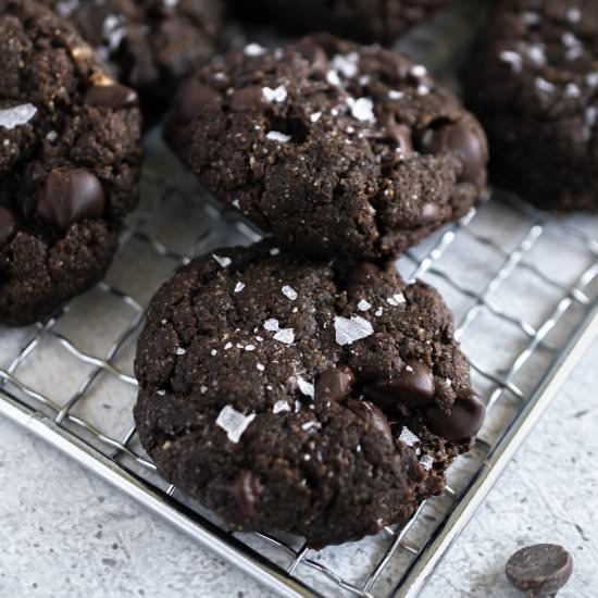 Soft Chewy Keto Chocolate Cookies - Recipe photo by fitandfull