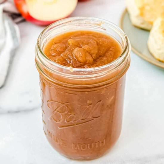 Slow Cooker Apple Butter - Recipe photo by OnMyKidsPlate