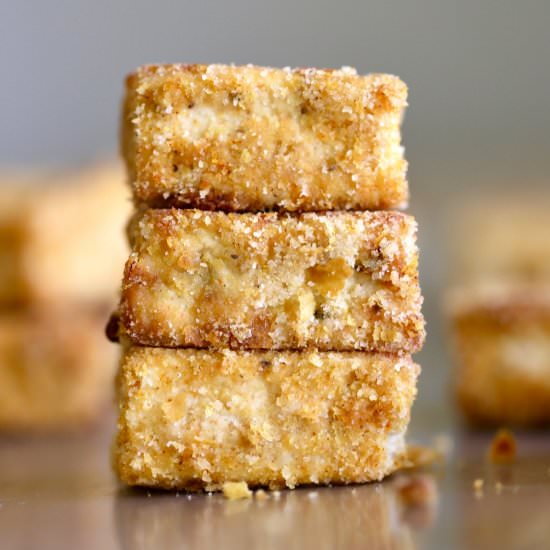 Easy Baked Tofu Nuggets - Recipe photo by theconscientiouseater