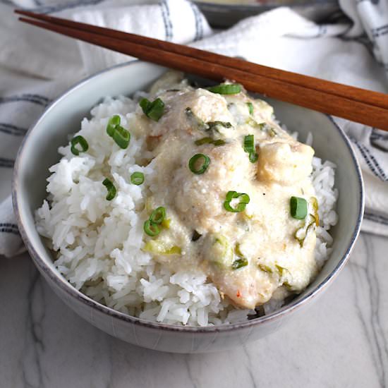 Creamy Chinese Coconut Shrimp - Recipe photo by TalkingMeals