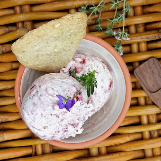 No Churn Strawberry Ice Cream - Recipe photo by glutenfreealchemist