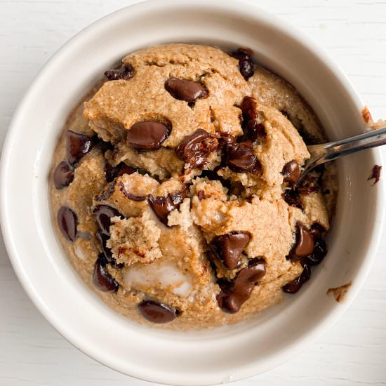 Blended Chocolate Chip Baked Oats - Recipe photo by nourishedbynic