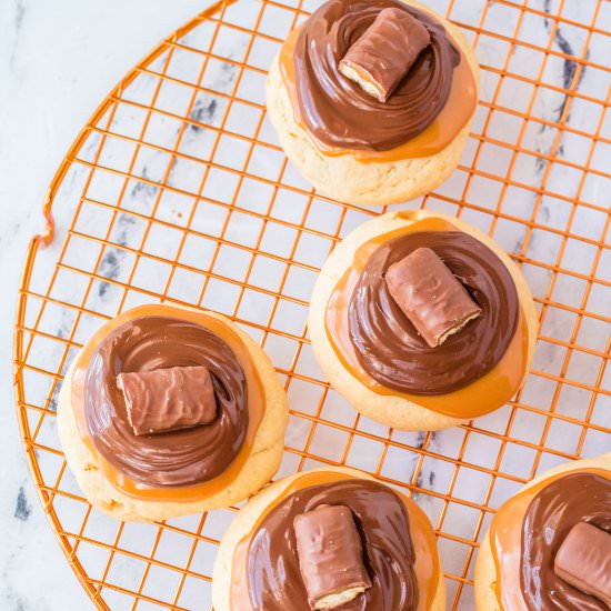 Twix Cookies - Recipe photo by FoodFolksandFun