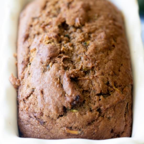 Healthy Zucchini Bread - Recipe photo by Kelli @ Hungry Hobby