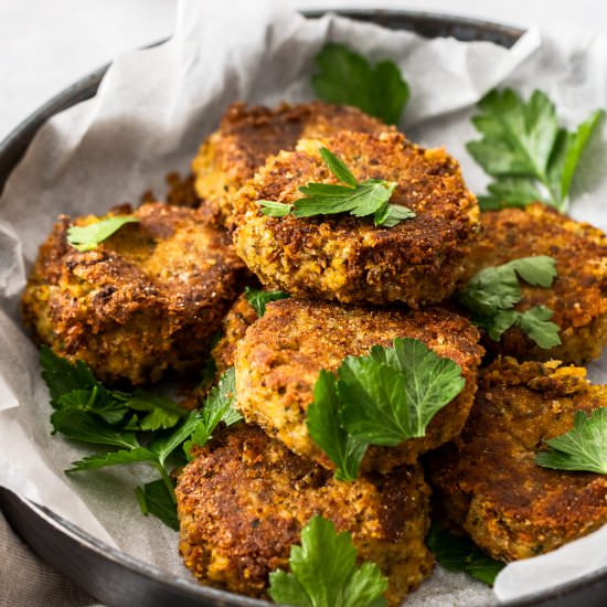 Chickpea Patties - Recipe photo by itsnotcomplicatedrecipes