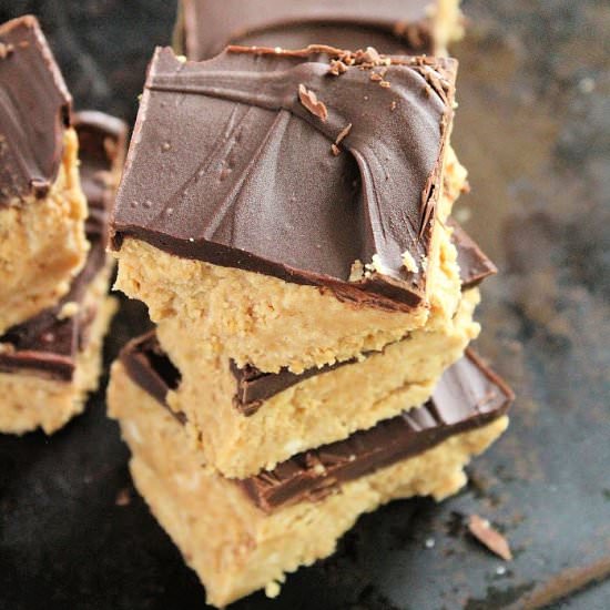 Peanut Butter Bars - Recipe photo by biggreenhouse