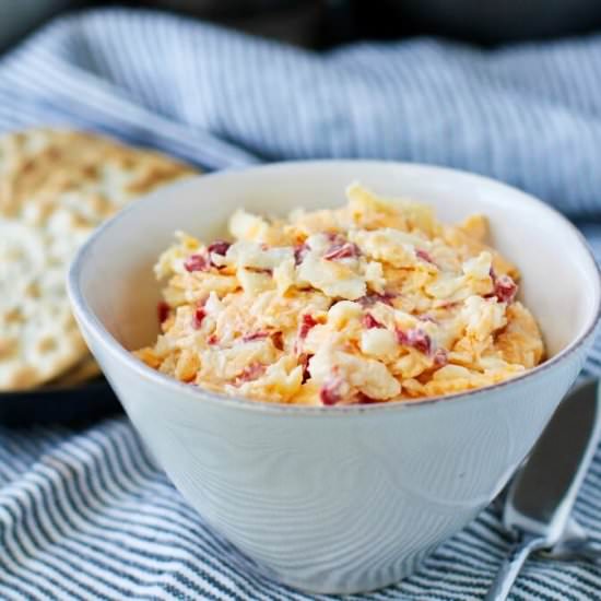 Pepper Jack Pimento Cheese - Recipe photo by karenskitchenstories