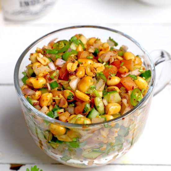 Peanut Chaat - Recipe photo by Funfoodandfrolic