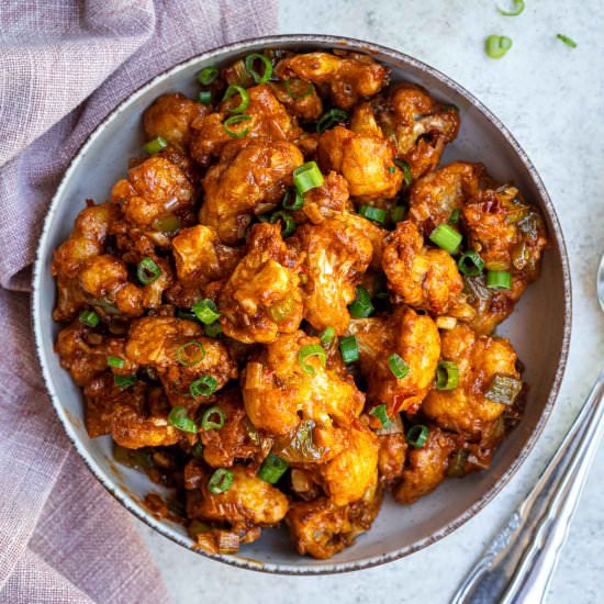 Cauliflower Manchurian - Recipe photo by Sixhungryfeet