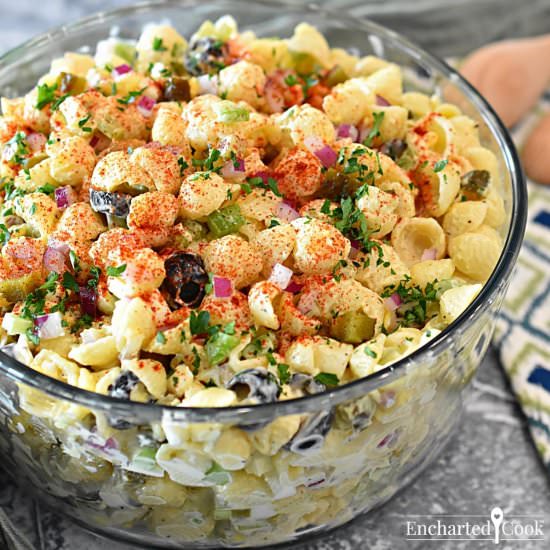 Southern Macaroni Salad - Recipe photo by Encharted Cook