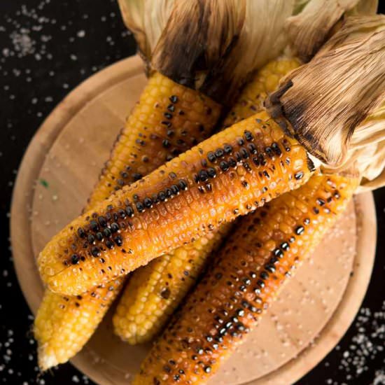 Grilled Corn On The Cob Recipe - Recipe photo by wholefully