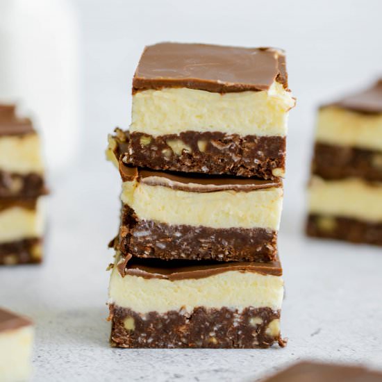 Easy Gluten Free Keto Nanaimo Bars - Recipe photo by fitandfull