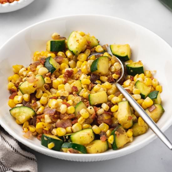 Sautéed Zucchini and Corn - Recipe photo by bellyfull