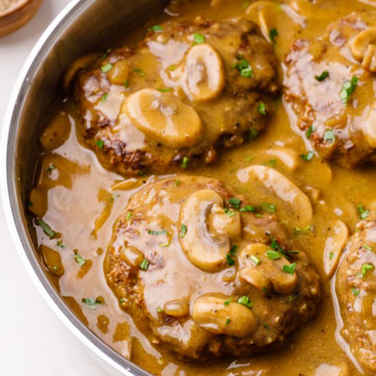 Salisbury Steak - Recipe photo by AllThingsMamma