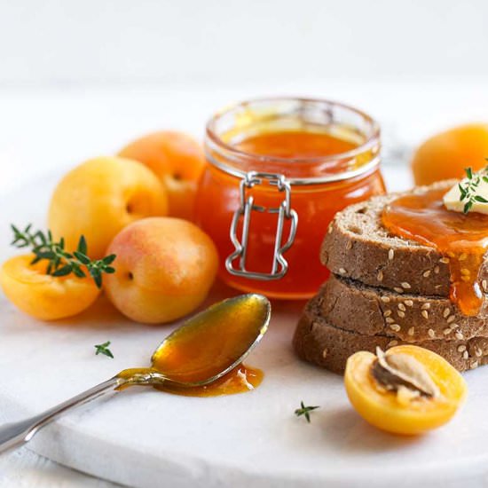 Apricot Jam Recipe - Recipe photo by yummynotes