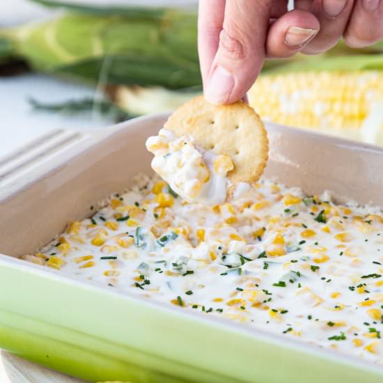Cream Cheese Corn Dip - Recipe photo by giftofhospitality