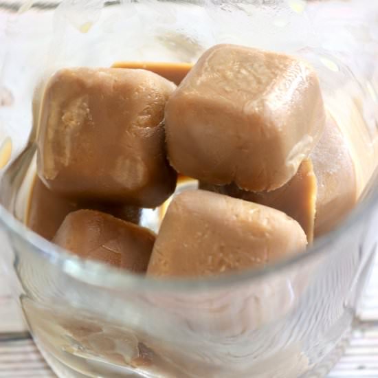 Creamy Coffee Ice Cubes - Recipe photo by cookingontheweekends