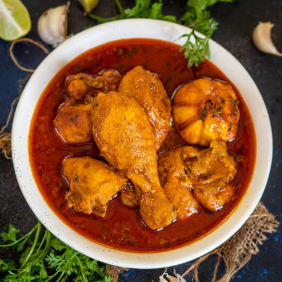 Bihari Chicken Curry - Recipe photo by Whiskaffair