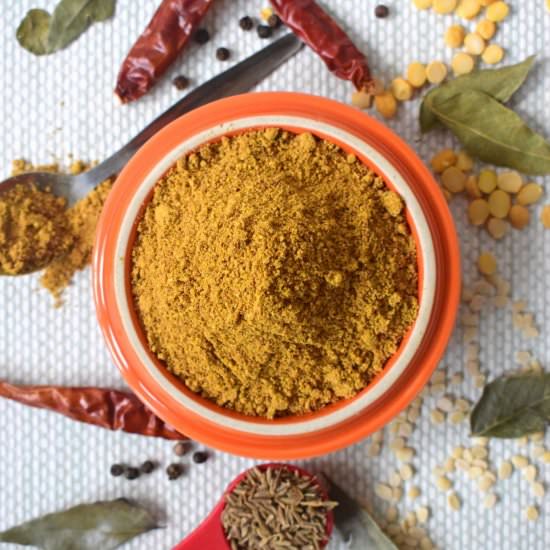 Sambar powder masala - Recipe photo by rumkisgoldenspoon