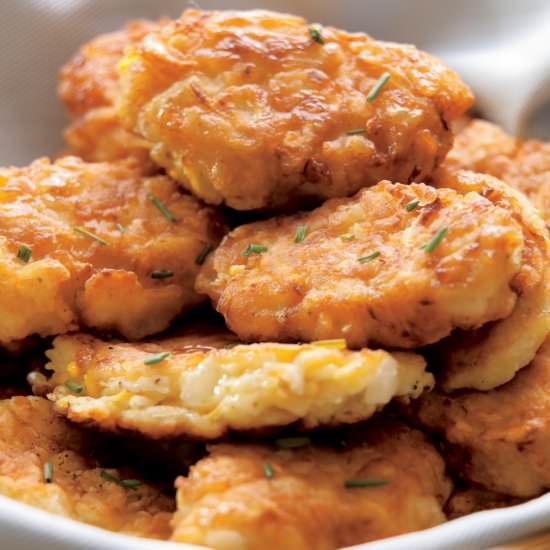 Fried Squash Croquettes - Recipe photo by farmflavor