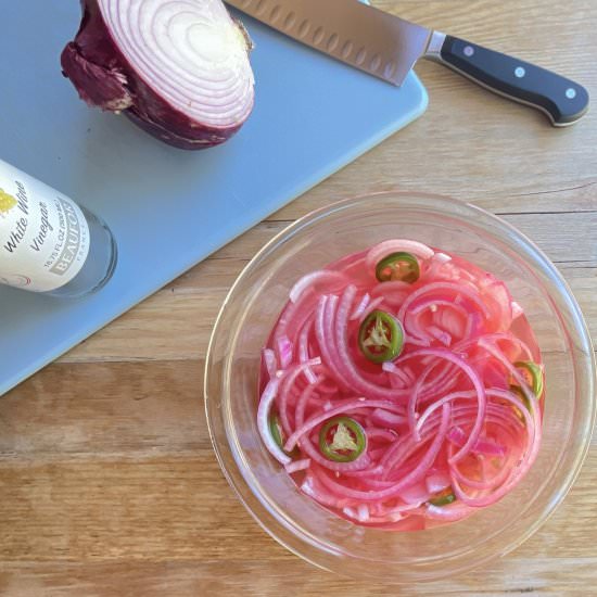 Spicy Pickled Onions - Recipe photo by uglyducklingbakery