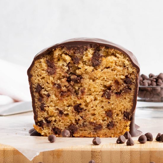 GF Chocolate Chip Mini Loaf Cake - Recipe photo by butter and bliss