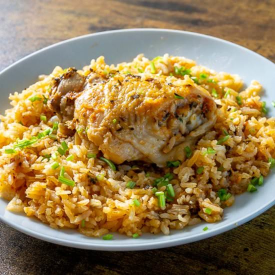 Arroz con Pollo - Recipe photo by MexicanPlease