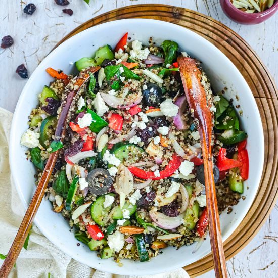 Quinoa Pasta Salad - Recipe photo by Sheeba@gohealthy