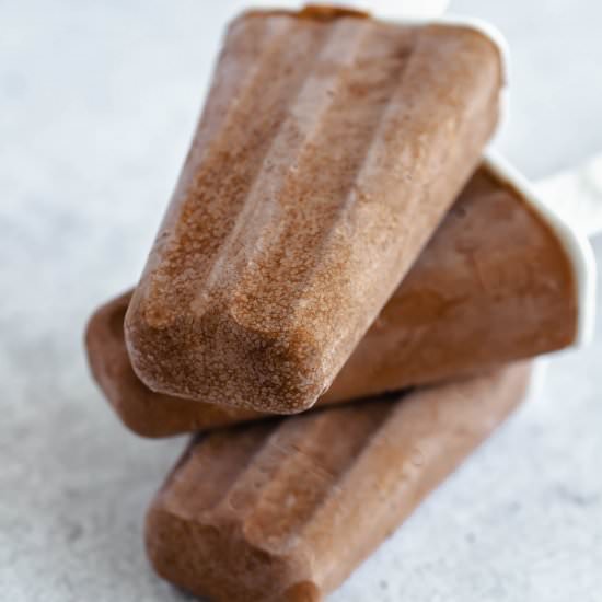 Easy Sugar Free Keto Fudgesicles - Recipe photo by fitandfull