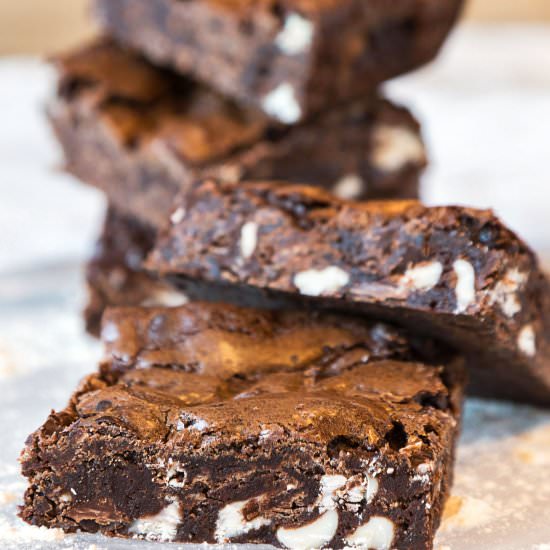 Triple Chocolate Brownies - Recipe photo by tamararay
