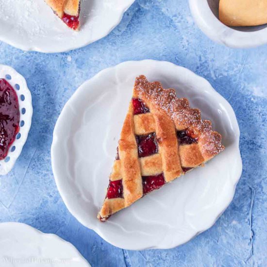 Greek Pasta Flora (Jam Tart) - Recipe photo by WheelOfBaking