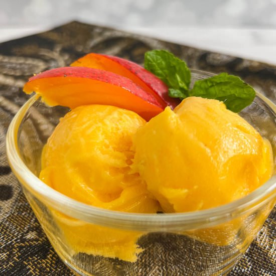 Mango Sorbet (Dairy-Free) - Recipe photo by scotch_scones