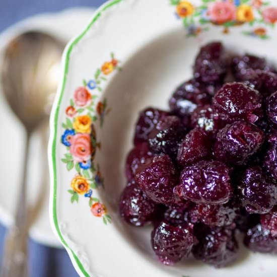Glace (Candied) Cherries - Recipe photo by modernveganguide