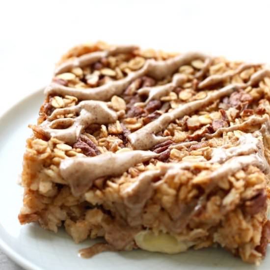 Maple Pecan Baked Oatmeal - Recipe photo by theconscientiouseater