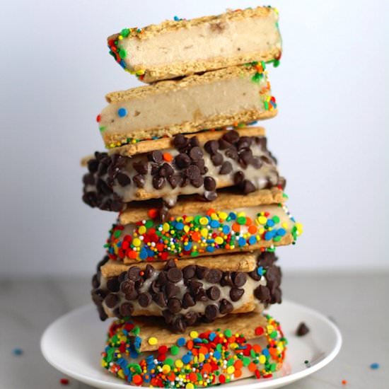 Banana Ice Cream Sandwiches - Recipe photo by TalkingMeals