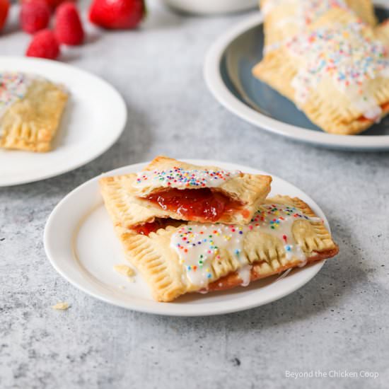 Homemade Pop Tarts - Recipe photo by BeyondtheCoop