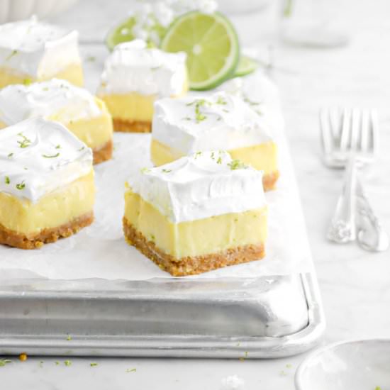 Key Lime Pie Bars - Recipe photo by bakerstable